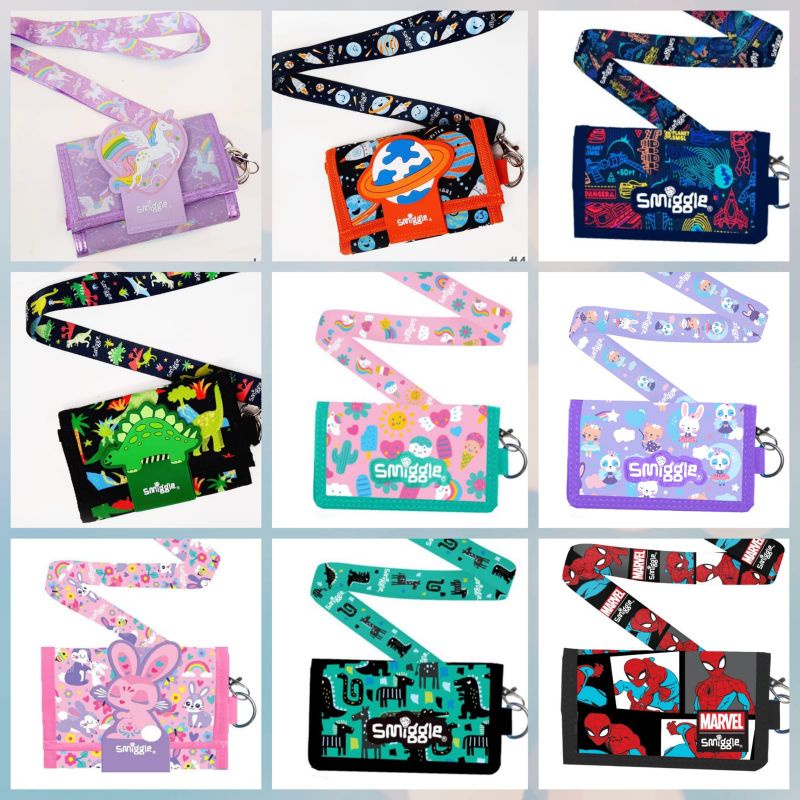 DH49FL Dompet smiggle anak/dompet anak/dompet smiggle/smiggle wallet
