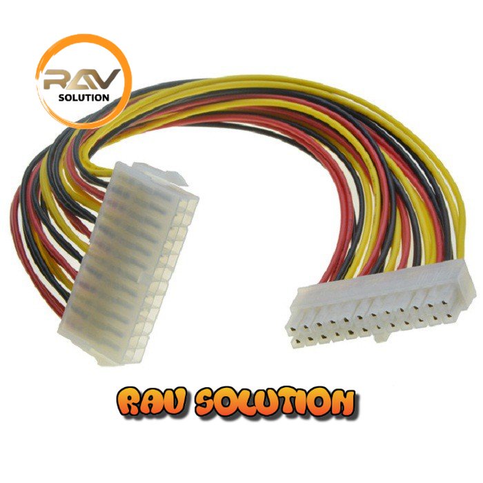 KABEL ATX MOTHERBOARD 24 PIN POWER SUPPLY / KABEL PERPANJANGAN MOBO