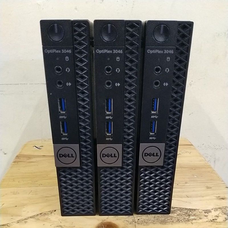 MINI PC DELL OPTIPLEX 3046 I3 6100T RAM 8 GB SSD 120GB SIAP PAKAI