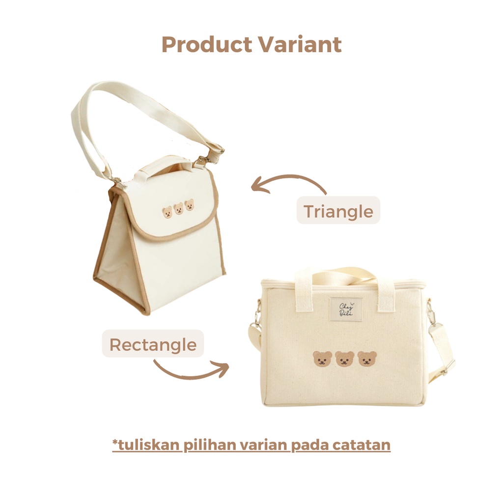 Little Momos Premium Multipurpose Storage Bag | Tas penyimpanan ASI, Snack, MPASI