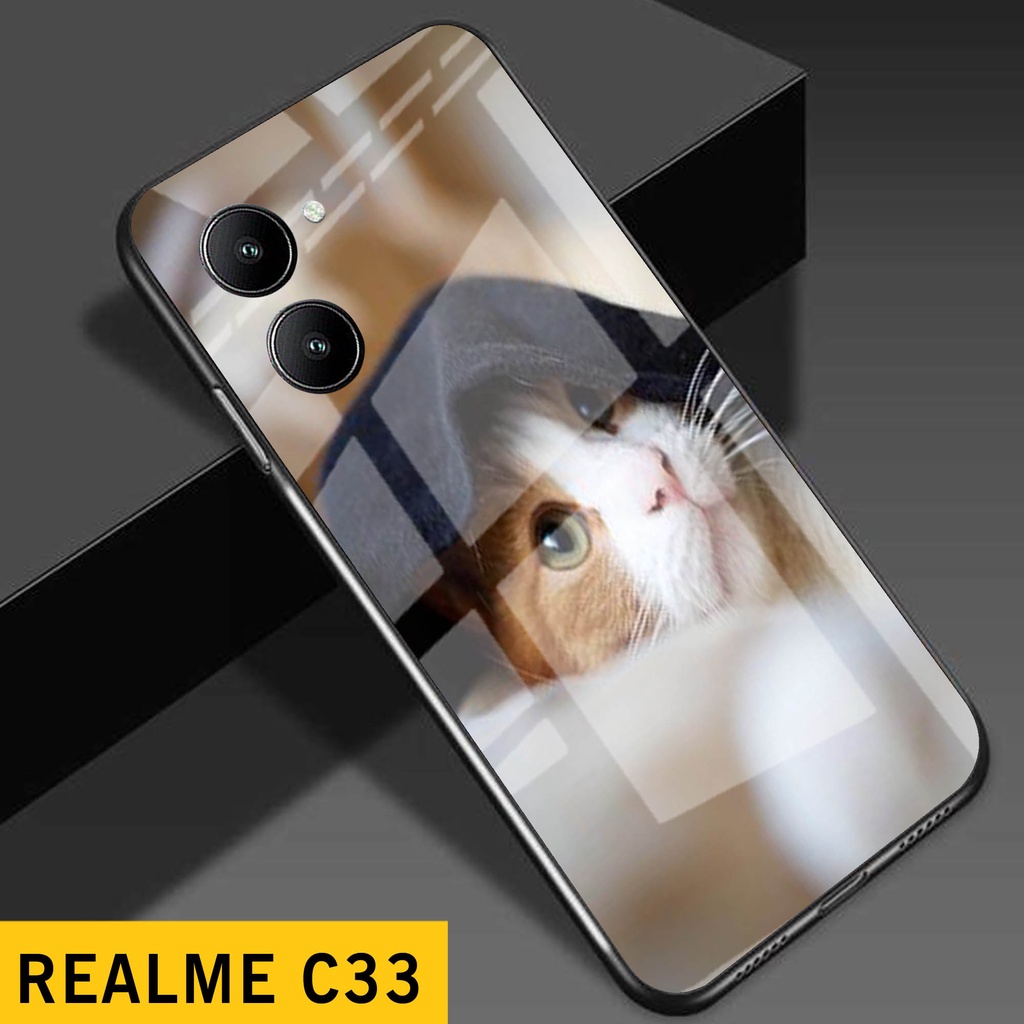 [A11] Case Realme C33 / Softcase Kaca Kilau Realme C33 / Casing Handphone Realme C33 / Case Realme C
