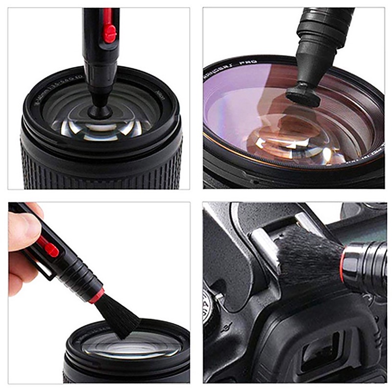 Set Alat Pembersih Lensa Kamera Dslr Profesional Pembersih Keyboard Laptop Blower Cleaning Kit 4/6/14 in 1