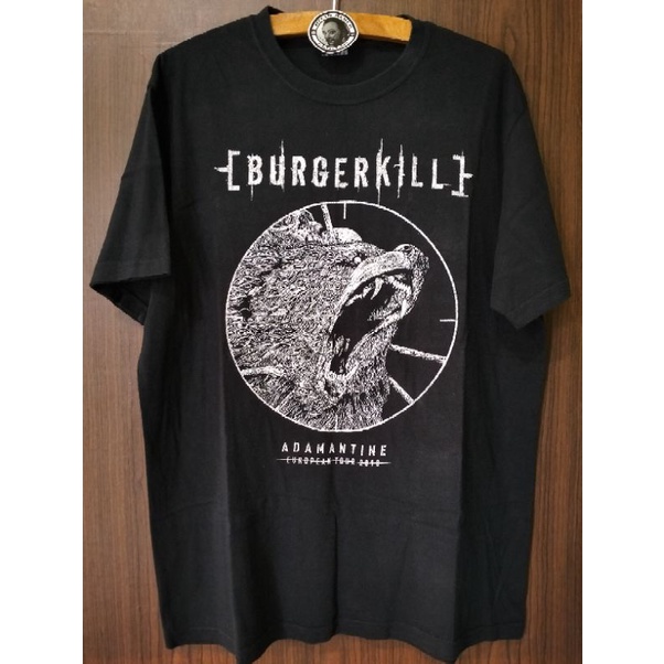 [ORI] BURGERKILL ADAMANTINE EROPA TOUR 2018 Kaos Pria
