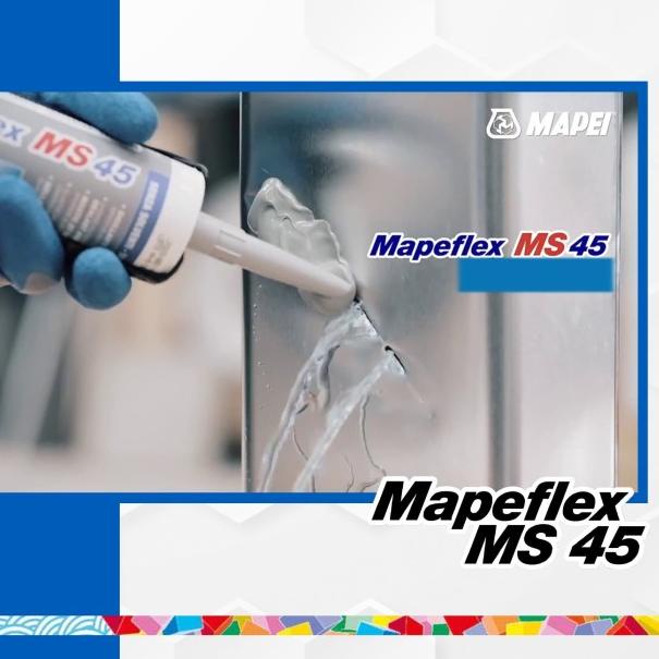 

Mapei Mapeflex MS 45 - Penambal Kebocoran pada Permukaan 300ml - Abu-abu