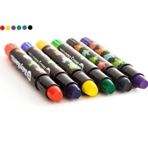 

Joan Miro Babyroo Silky Crayon 6 color oil pastel Krayon
