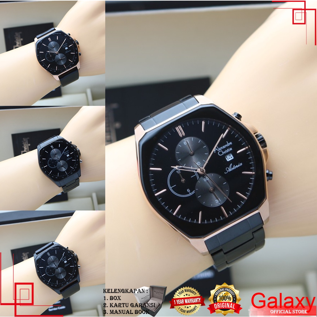ALEXANDRE CHRISTIE JAM TANGAN AC PRIA JAM TANGAN AC ORIGINAL JAM TANGAN PRIA ALEXANDER CHRISTIE PRIA