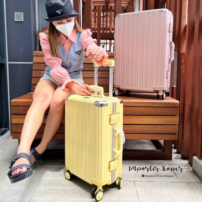 Koper 20inch,22inch,24inch size bagasi& koper cabin TSA Lock aluminium