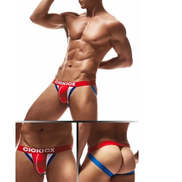 JE061. Jockstrap Pria. Men's Underwear Jockstrap - Merah, XL
