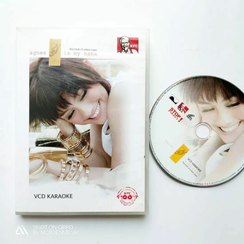 VCD Karaoke The Best of Agnes Monica is my name
