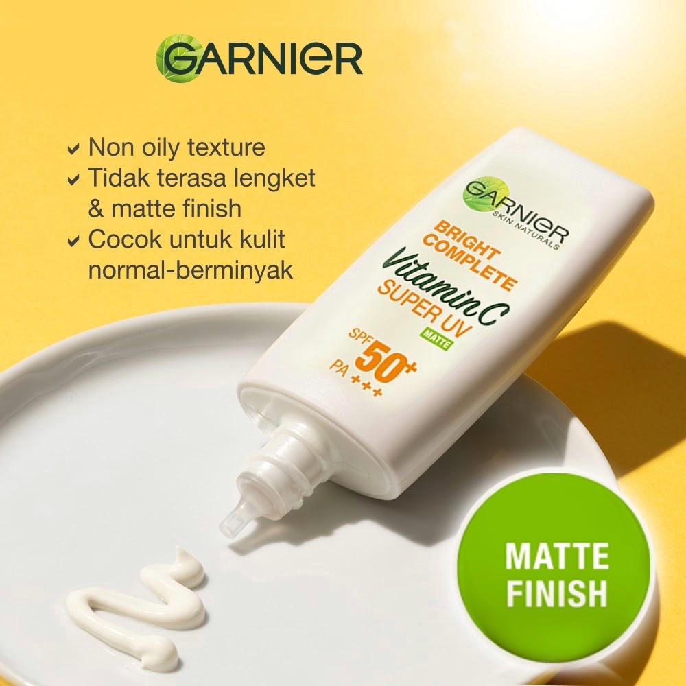 GARNIER Light Complete SUPER UV Sunscreen SPF 50 PA+++ Matte &amp; Natural Finish