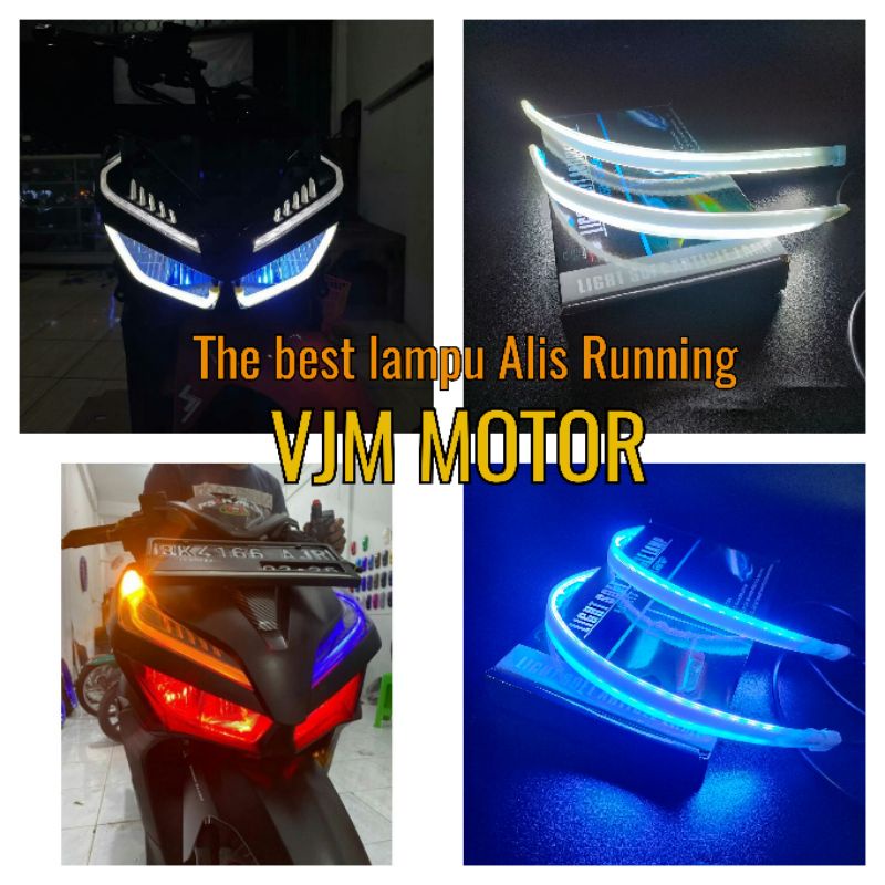 Lampu Alis Running 30 Cm For Universal motor/Mobil