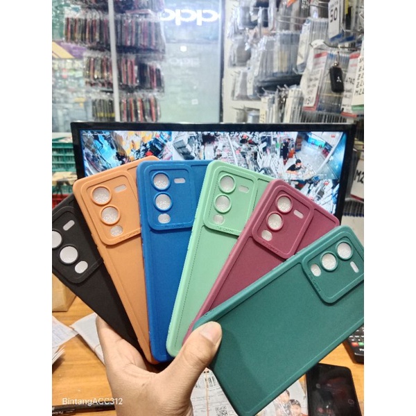 SLIKON WARNA WARNI MACARON / PRO CAMERA VIVO V25 PRO