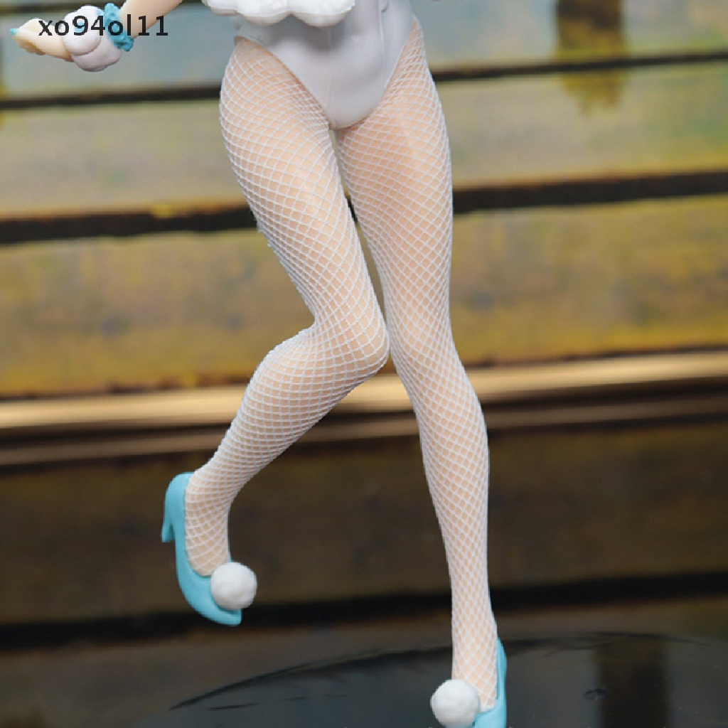 Xo Action Figure Anime Miku BiCute White Bunnies Ver Mainan Action Figure Furyu Colletible OL