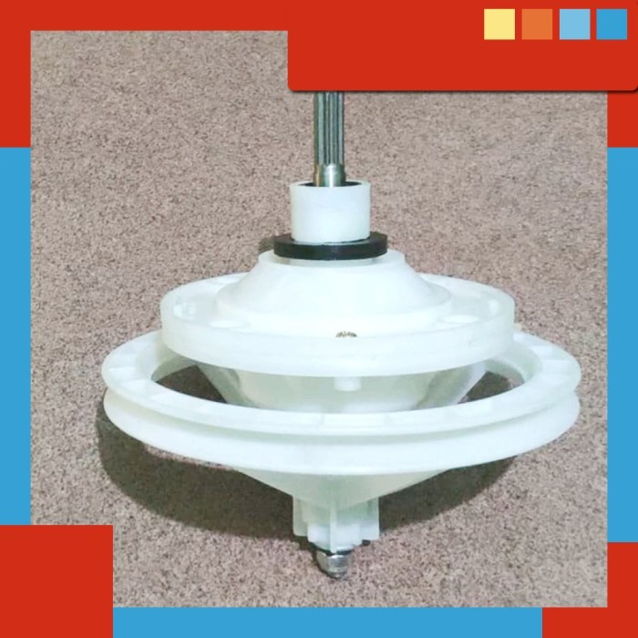 AKPA SHARP ES-T65M GEAR BOX Mesin Cuci 2 Dua Tabung Girbok Gearbok GearBox