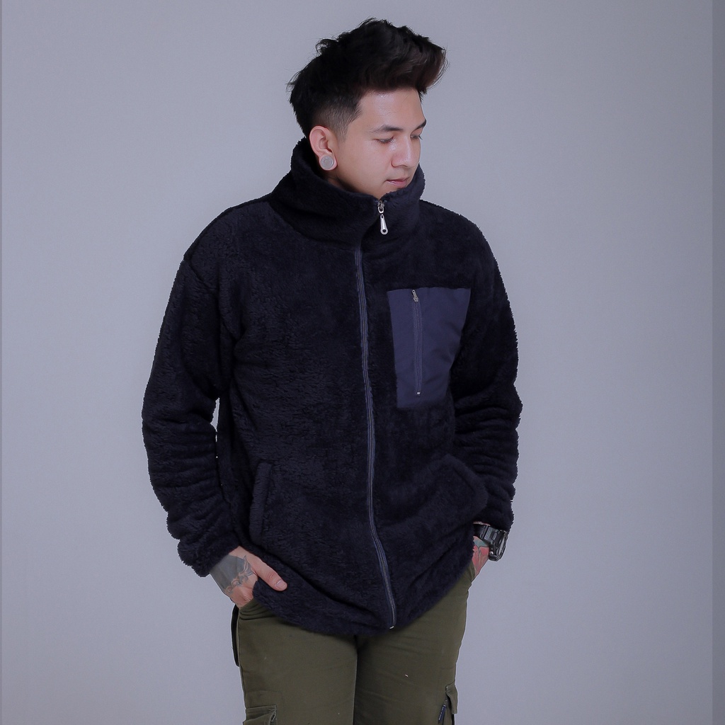 JAKET BULU KETBLU PRIA TRENDY M/L/XL