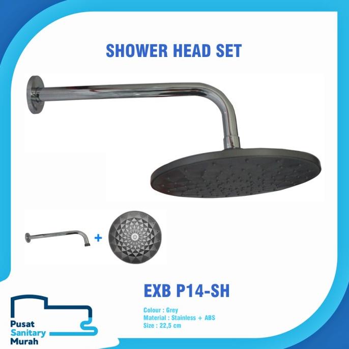 EIXO HEAD SHOWER SET BUFALO PANCURAN MANDI TEMBOK + TIANG paling rame