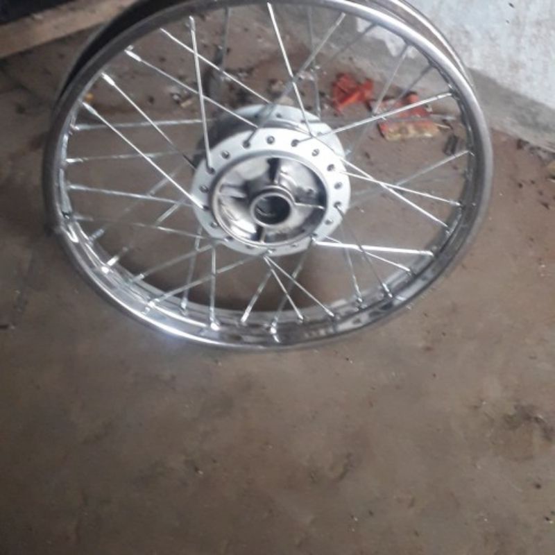 Velg jari jari belakang Supra x lama