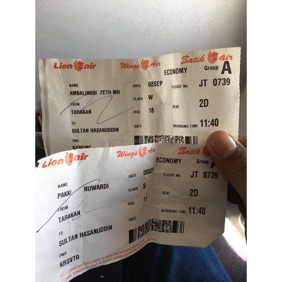 

BOARDING PASS