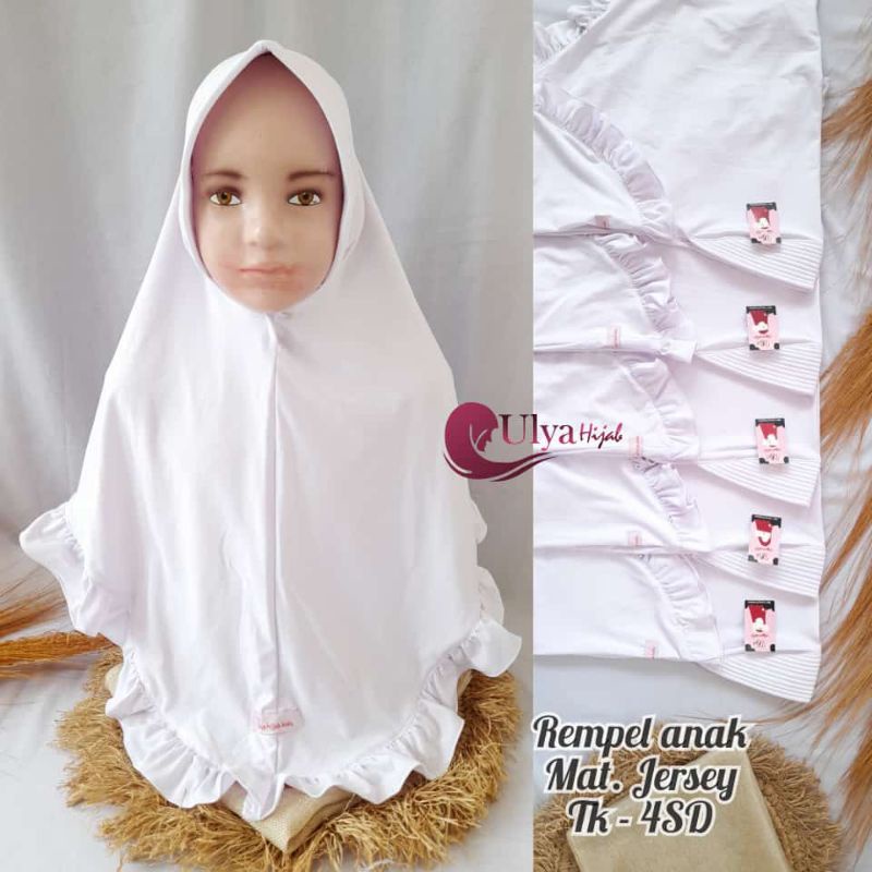 Hijab Anak Sekolah Jersey Rempel By Ulya Hijab