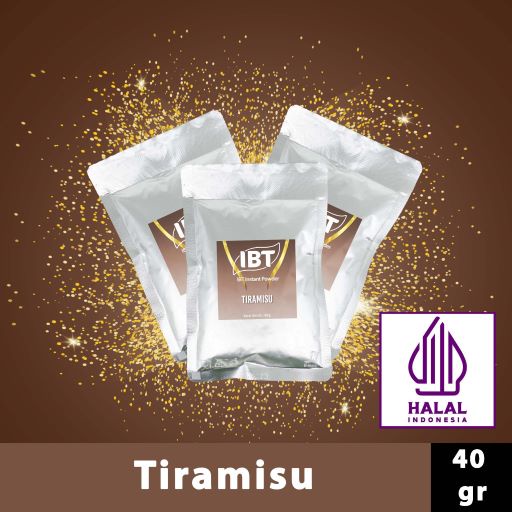 

Bahan Minuman Bubuk Rasa Tiramisu Instant IBT Drink Powder Sachet