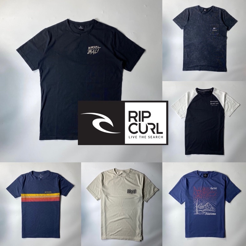 PART 2- KAOS RIPCURL BALI ORIGINAL  REGULLER FIT 100% (kaos surfing pria branded original termurah)