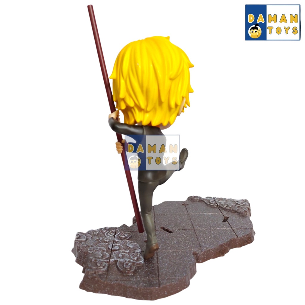 Action Figure Anime One Piece Sanji Luffy Roronoa Zoro Nami Gk Dragon New Year Lion Dance