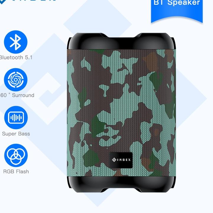 Rekomendasi 【NEW】INBEX bluetooth speaker surround sound wireless speaker with bluetooth V5.1 super b