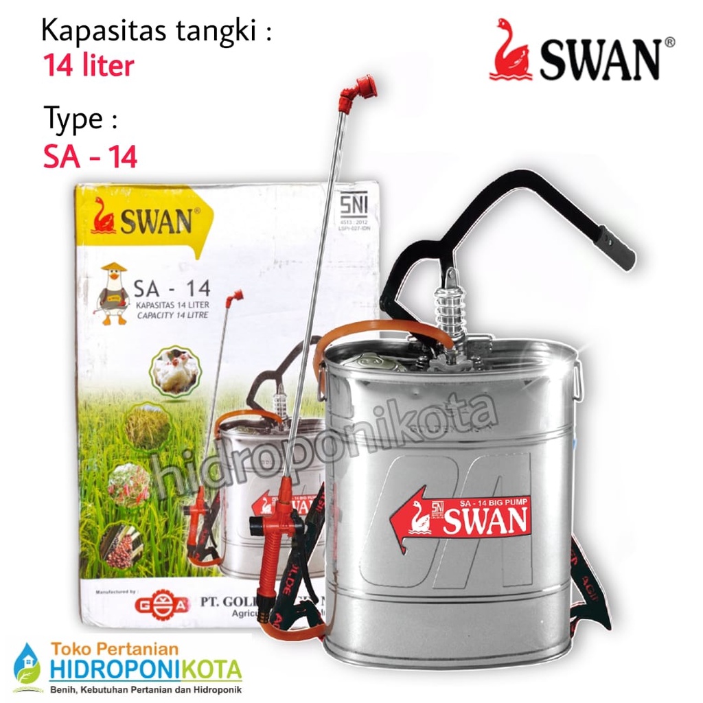 SWAN - manual sprayer 14 liter - SA 14