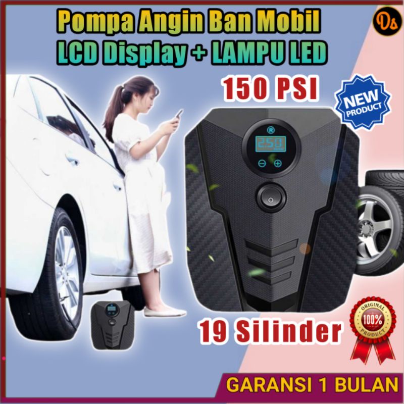 PROMO Inflator Pompa Angin Ban Mobil Elektrik LCD Display ST-5505 OTOHEROES 7RRSAYBK