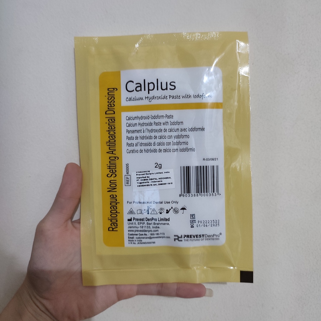 Prevestdenpro Calplus Calcium Hydroxide Paste with lodoform 2g