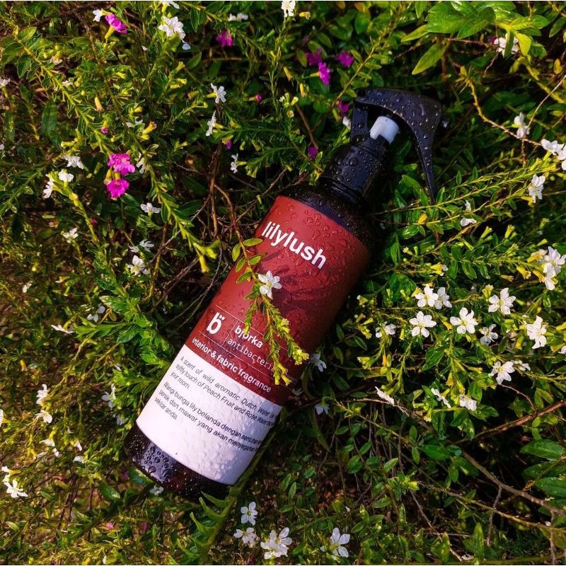 Bjorka Antibacterial Linen Spray Pengharum kamar Tidur Pewangi Lemari Pakaian Lilylush