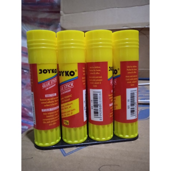 

(12 Pcs ) Lem Glue Stik Joyko 15g/ Lem Kertas,Karton,Photo Dan Kain