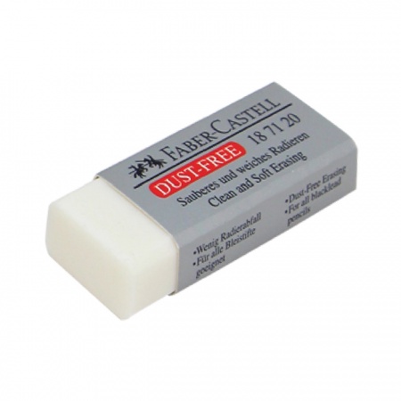 

Faber-Castell Eraser Dust-Free 187120 Big White Penghapus Putih Besar