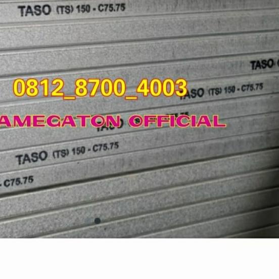 Baja ringan taso 0.75 mm/ baja ringan taso C 75 x 0,75mm / taso 0,75