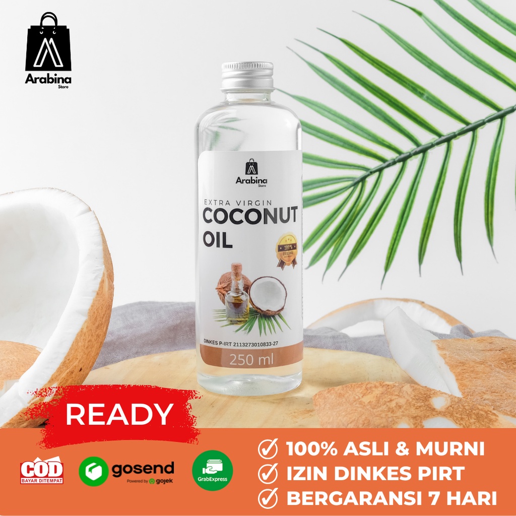 Extra Virgin Coconut Oil Minyak Kelapa Asli Murni 250ml