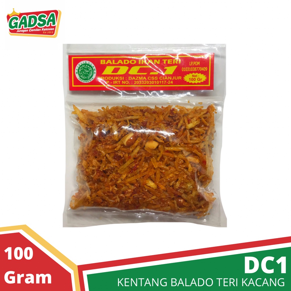 Kentang Balado Teri Kacang