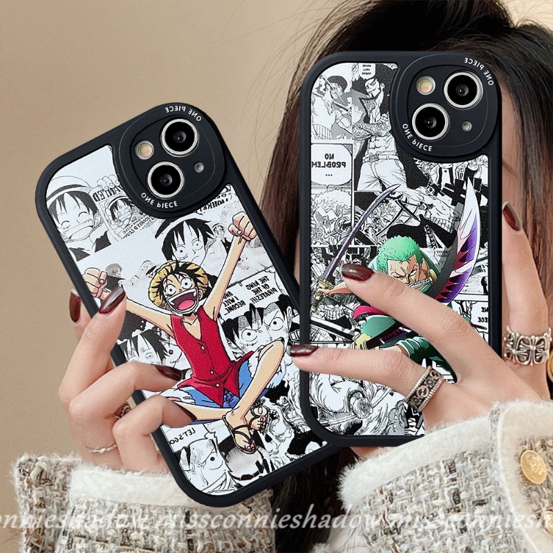 Soft Case TPU Motif Anime One Piece Untuk Redmi 9 10 9T 9A 10A 10C 9C NFC Mi 12 11 11Lite 12X Redmi Note 10 9 8 9s 9Pro 8Pro 11 10s 11Pro Max Plus 10s Cover Penutup Mesin Cuci