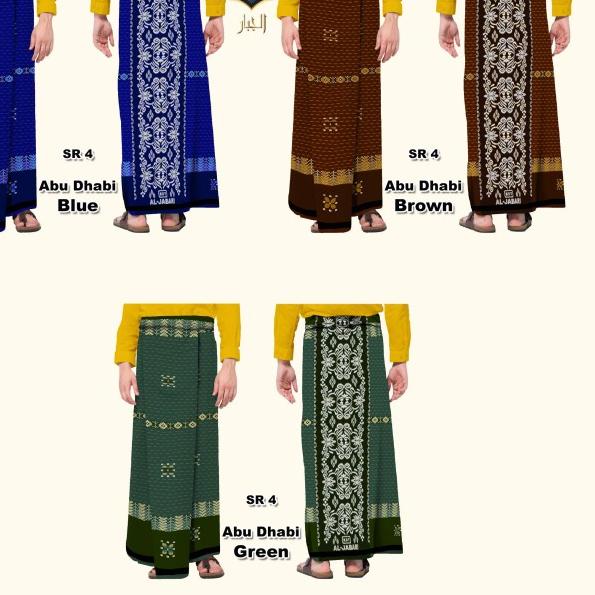 Sarung Al-Jabari Sutra Samarinda Emirates Series - Abu Dhabi Red