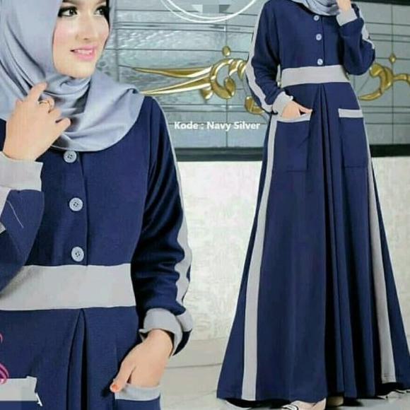 Gamis Tunik Fashion muslim dress hasna muslim
