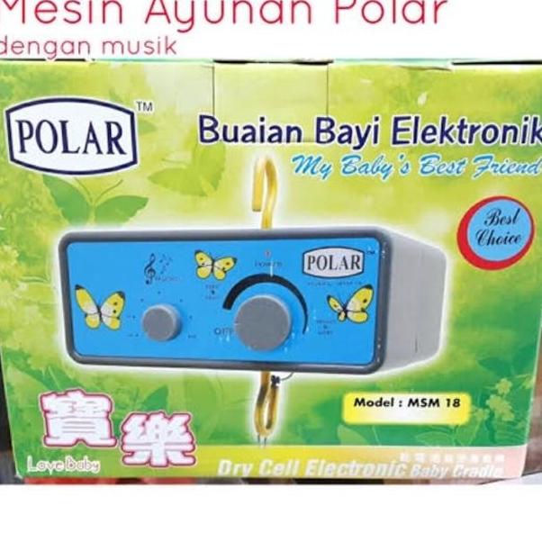 Ayunan Elektrik Polar Musik Mesin Ayun Bayi Listrik Makassar