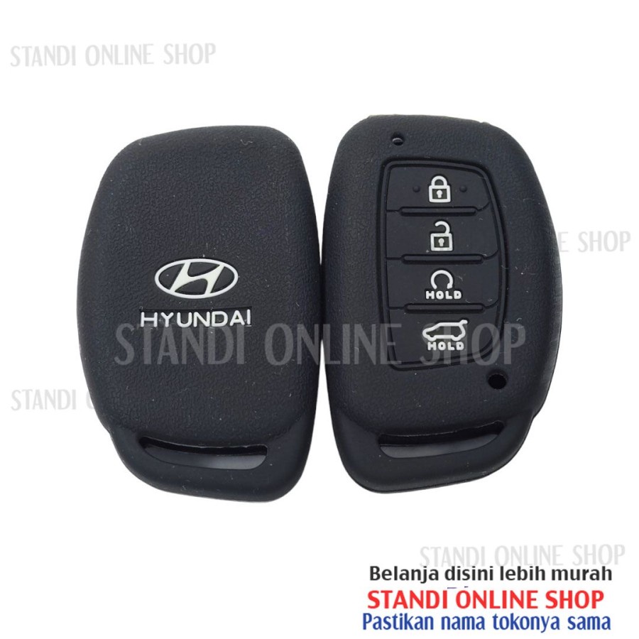 Sarung Kunci Silikon Remote Cover Smartkey Hyundai Creta Stargazer