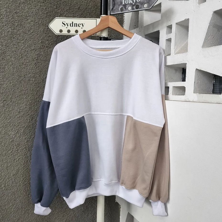 Crewneck Candies Sweet Sweatshirt Oblong Wanita Fashion Terkini