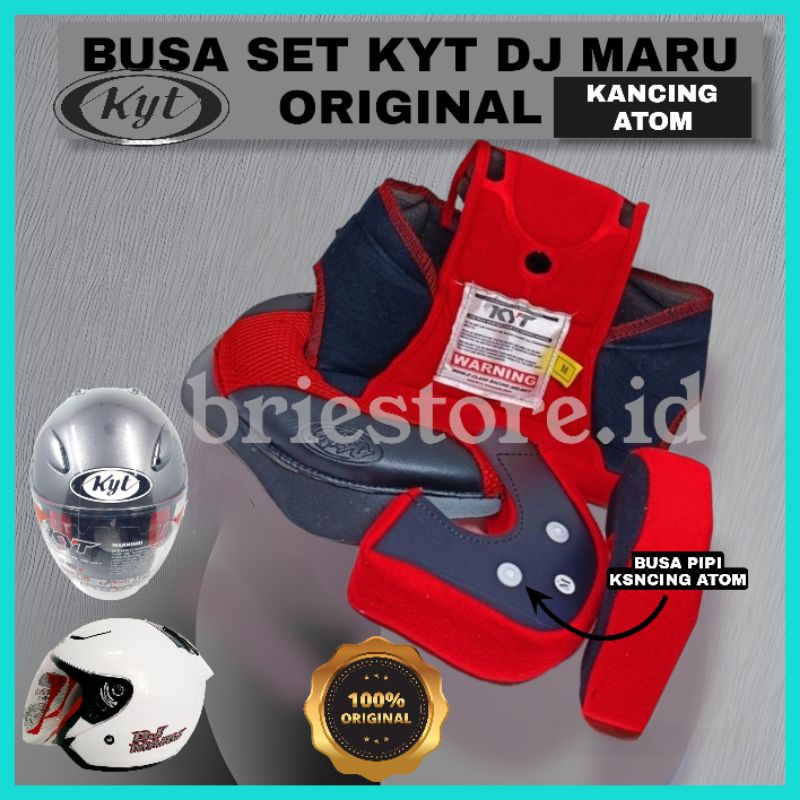 BUSA KYT DJ MARU ASLI ORIGINAL PRODUCK GENUINE PART SPON FULLSET KANCING ATOM