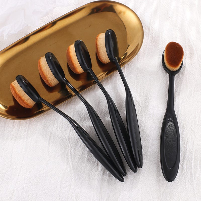 ~ PIYOSHI08 ~ Kuas Make Up Foundation Brush Oval Aksesoris Kecantikan AF116