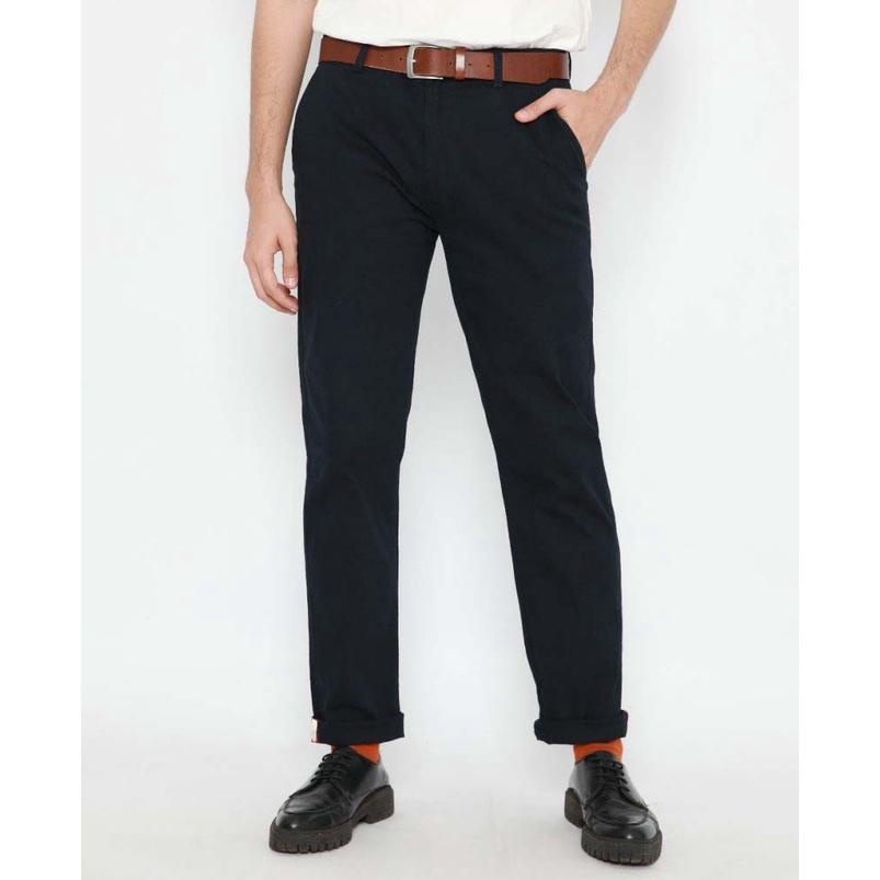 Celana Panjang Pria Chino Modern Chinos Slim Fit Erigo Pants Alexa Navy