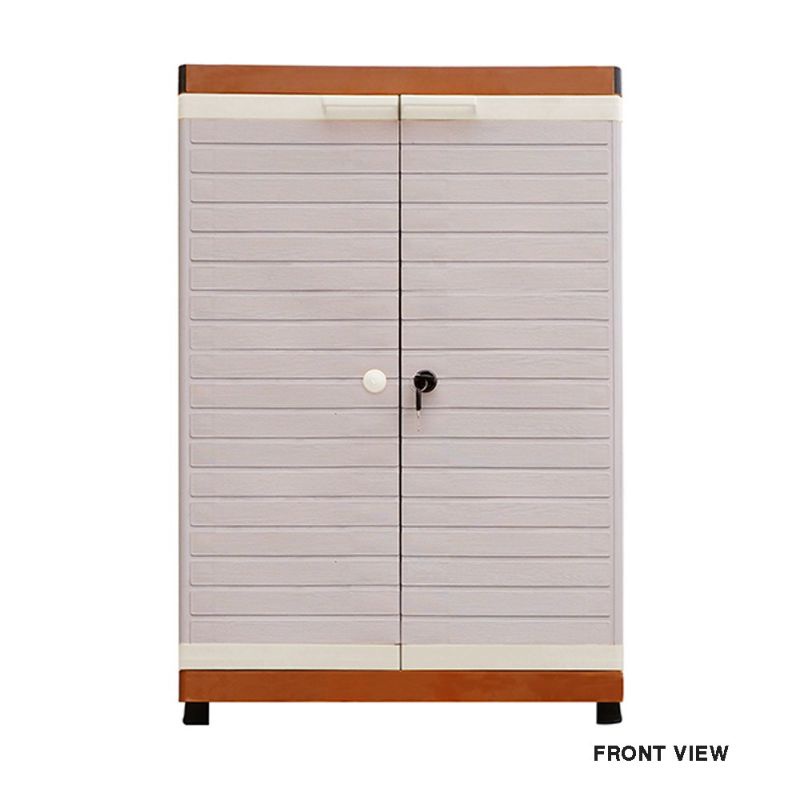 lemari plastik club grand mini susun 2 dengan kunci