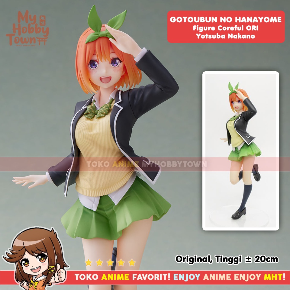 Figure Anime Original Gotoubun no Hanayome Yotsuba Nakano Coreful