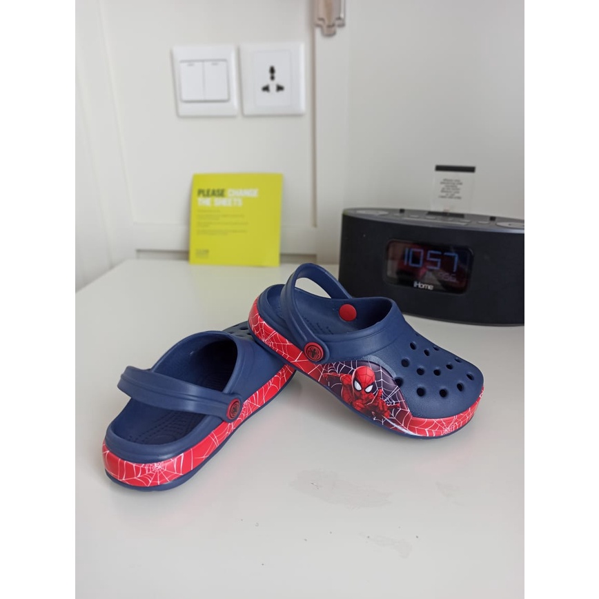 Sandal anak SPIDERS Flat soft non LED Import Product Size 24 - 29