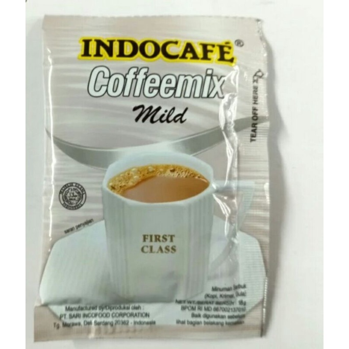 INDOCAFE COFFEEMIX MILD RENCENG Isi 10 sachet