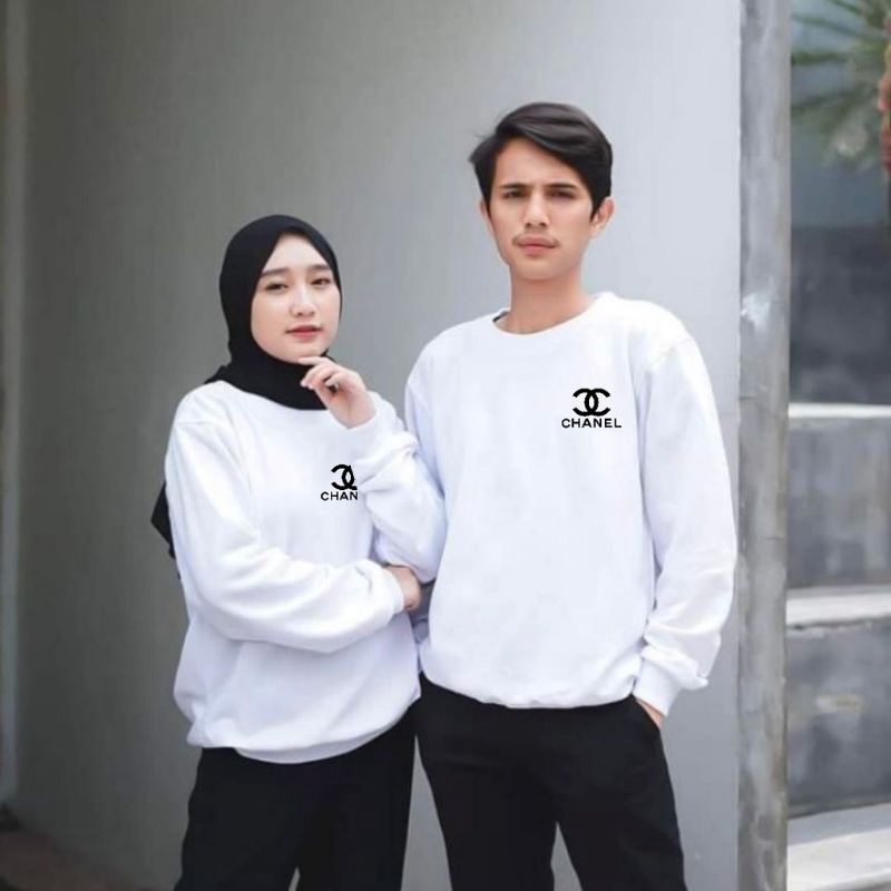 Baju Lengan Panjang  COUPLE CHL Terbaru kaos Distro trendy keren dan kekinian